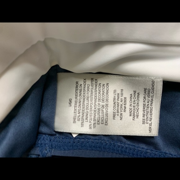 Free Country L(12/14) Swimming Shorts Women's Grey - Picture 7 of 7